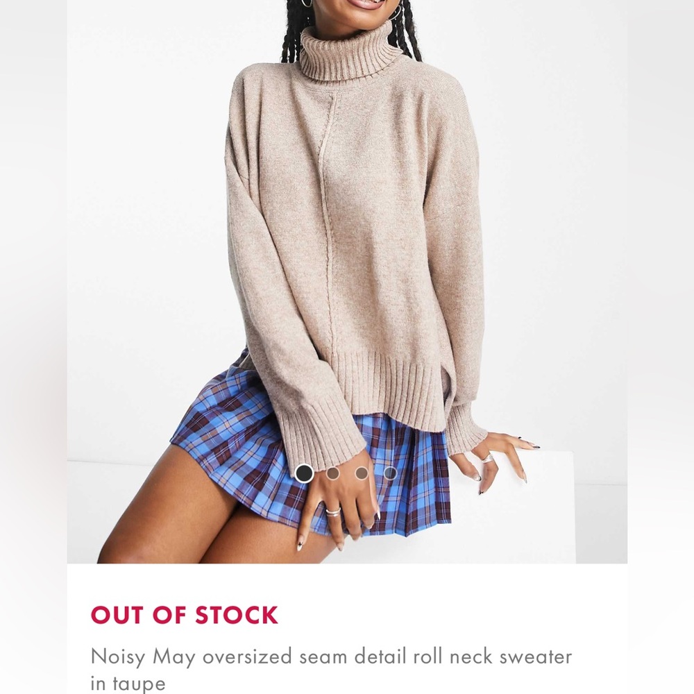 Noisy May Turtleneck Sweater